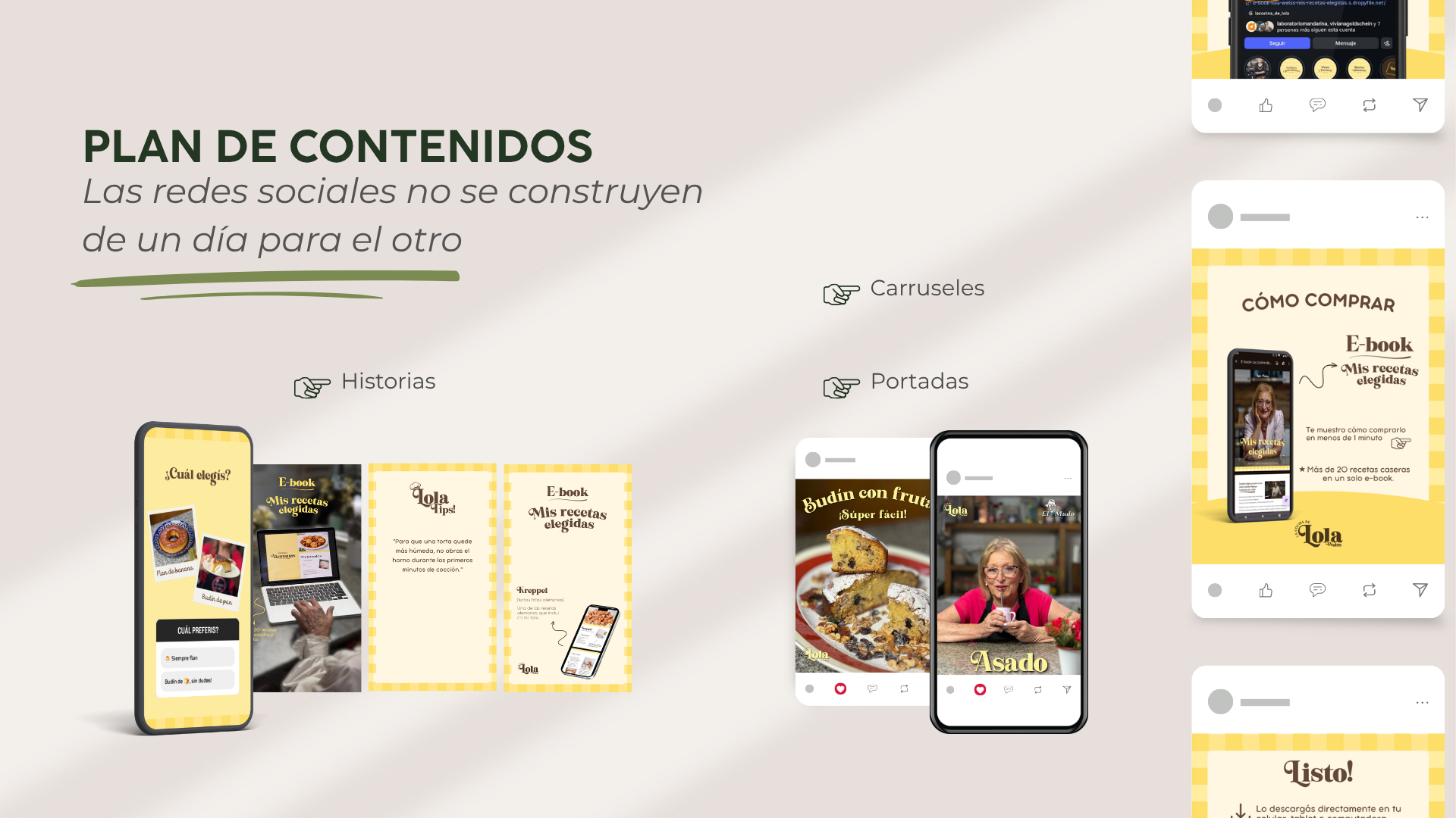 Las redes sociales no se construyen de un día para el otro